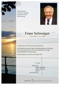 Franz Schwaiger